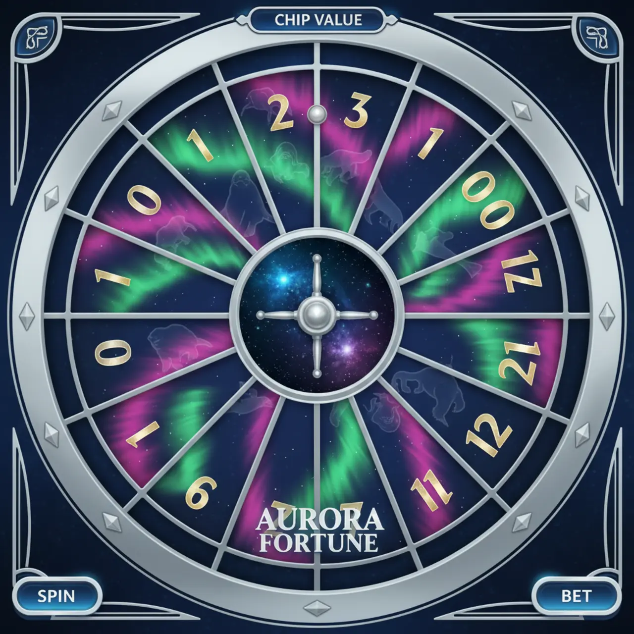 Aurora Roulette Board