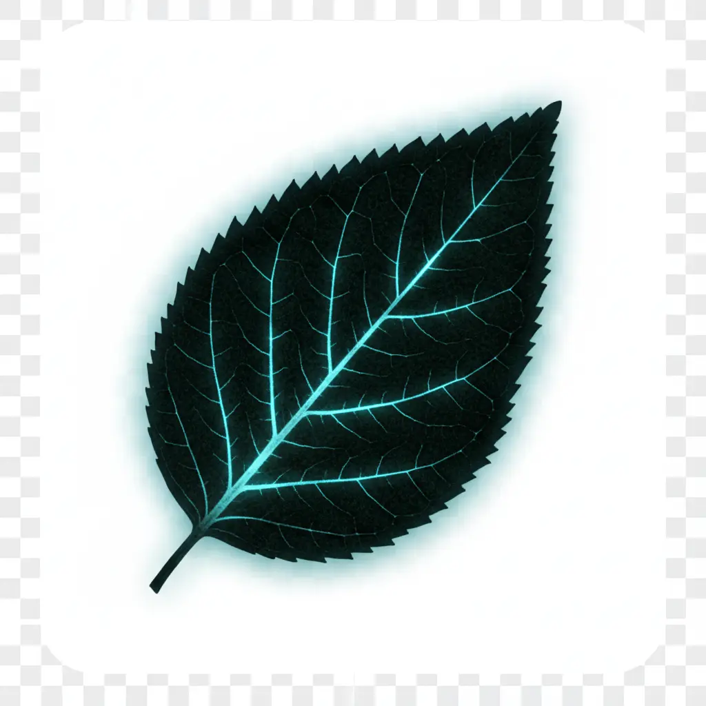 Hidden Glowing Leaf
